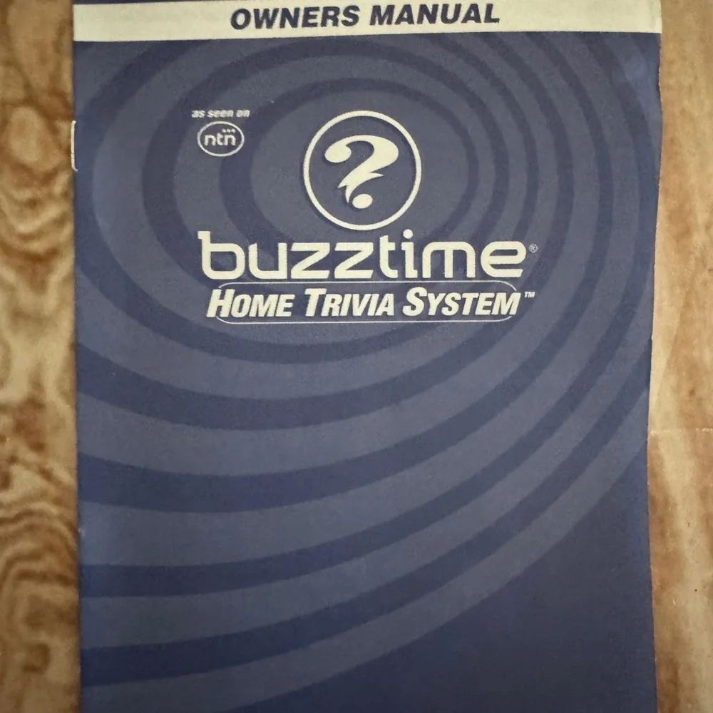 Buzztime‎ Home Trivia System -Retro tech nostalgic electronics throwback console